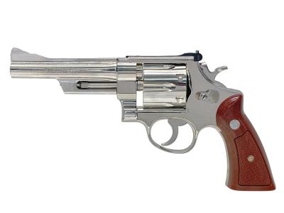 [タナカ] S&W M27 “The .357 Magnum” 5インチ レジスタードマグナム ニッケルフィニッシュ 発火モデルガン (新品)サブ画像へ1