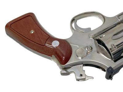 [タナカ] S&W M27 “The .357 Magnum” 5インチ レジスタードマグナム ニッケルフィニッシュ 発火モデルガン (新品)サブ画像へ5