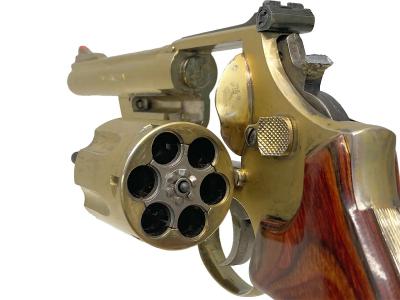 [コクサイ] NEW S&W M29 .44マグナム 6インチ 金属モデルガン 木製グリップ装着 ハンマー破断 (中古)サブ画像へ5