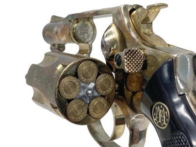 [コクサイ] S&W M36 2インチ NEWチーフス・スペシャル 3型 No.26 SMG金属モデルガン (中古)サブ画像へ5