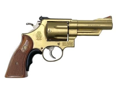 [コクサイ] S&W M29 .44マグナム 4インチ金属モデルガン 木製グリップ グリップアダプター装着 (中古)サブ画像へ1