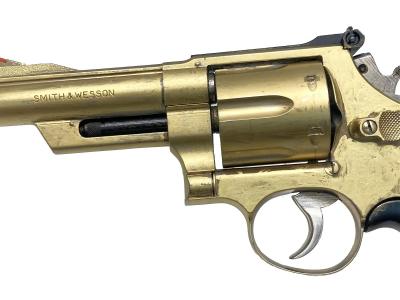 [コクサイ] S&W M29 .44マグナム 4インチ金属モデルガン 木製グリップ グリップアダプター装着 (中古)サブ画像へ2