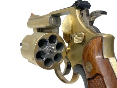 [コクサイ] S&W M29 .44マグナム 4インチ金属モデルガン 木製グリップ グリップアダプター装着 (中古)サブ画像へ4