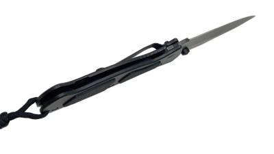 [COMBAT ELITE] フォールディングナイフ ブラック コンボエッジ 440C-OS (中古)サブ画像へ3