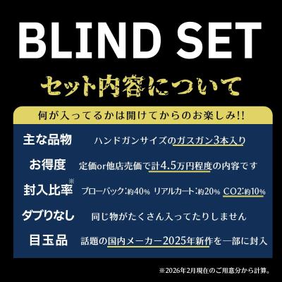 [エアガン.jp] 秘密のガスガン3挺セット 通常価格4.5万円以上 3.5万円セット (新品)サブ画像へ2