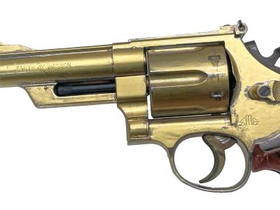 [東京CMC] S&W M29 .44マグナム 4インチ 金属モデルガン 木製グリップカスタム (中古)サブ画像へ2