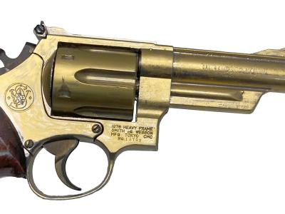 [東京CMC] S&W M29 .44マグナム 4インチ 金属モデルガン 木製グリップカスタム (中古)サブ画像へ3