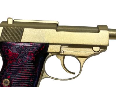 [MGC] ワルサーP38 金属モデルガン 再塗装 グリップ塗装 動作不可 ジャンク (ジャンク)サブ画像へ4