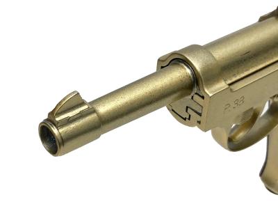 [MGC] ワルサーP38 金属モデルガン 再塗装 グリップ塗装 動作不可 ジャンク (ジャンク)サブ画像へ5