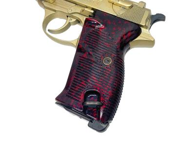 [MGC] ワルサーP38 金属モデルガン 再塗装 グリップ塗装 動作不可 ジャンク (ジャンク)サブ画像へ6