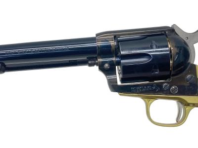 [東京マルイ] SAA キャバルリー カスタム 7-1/2インチ エアガン ブルーイング風塗装/社外品真鍮カートリッジカスタム 発射不可 (ジャンク)サブ画像へ3