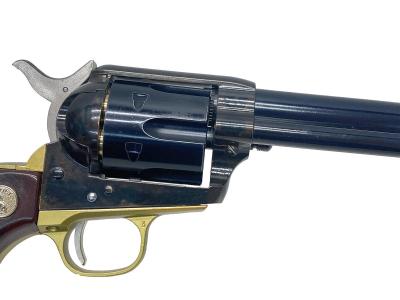 [東京マルイ] SAA キャバルリー カスタム 7-1/2インチ エアガン ブルーイング風塗装/社外品真鍮カートリッジカスタム 発射不可 (ジャンク)サブ画像へ4