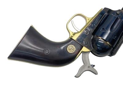 [東京マルイ] SAA キャバルリー カスタム 7-1/2インチ エアガン ブルーイング風塗装/社外品真鍮カートリッジカスタム 発射不可 (ジャンク)サブ画像へ5