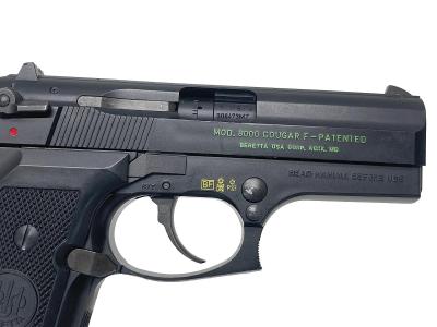 [KSC] ベレッタ M8000 クーガーF ブラック ベレッタ刻印 ガスブローバック 墨入れカスタム マガジン欠品 (訳あり)サブ画像へ3