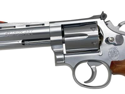 [タナカ] SMOLT/スモルト ガスリボルバー 4インチ スクエアバット ステンレスフィニッシュ ver.3 ガスガン (新品)サブ画像へ3