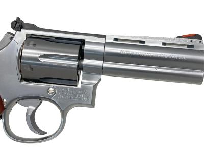 [タナカ] SMOLT/スモルト ガスリボルバー 4インチ スクエアバット ステンレスフィニッシュ ver.3 ガスガン (新品)サブ画像へ4