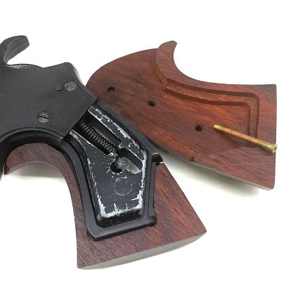 [MGC] コルト トルーパー MK-III 4インチ HW 発火モデルガン 木製グリップカスタム 本体のみ カートリッジ欠品 (中古)サブ画像へ4