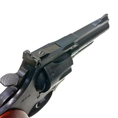 [MGC] コルト トルーパー MK-III 4インチ HW 発火モデルガン 木製グリップカスタム 本体のみ カートリッジ欠品 (中古)サブ画像へ7