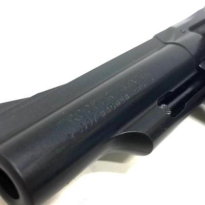 [MGC] コルト トルーパー MK-III 4インチ HW 発火モデルガン 木製グリップカスタム 本体のみ カートリッジ欠品 (中古)サブ画像へ8