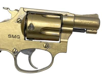 [コクサイ] S&W M36 2インチ NEWチーフ・スペシャル 3型 No.26 SMG金属モデルガン 木製グリップカスタム ハンマーピン潰れ (中古)サブ画像へ3