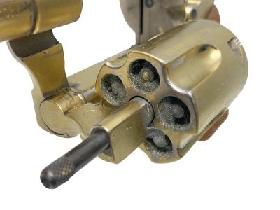 [コクサイ] S&W M36 2インチ NEWチーフ・スペシャル 3型 No.26 SMG金属モデルガン 木製グリップカスタム ハンマーピン潰れ (中古)サブ画像へ5