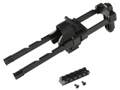 [Bow Master] B&Tタイプ 5ポジション リトラクタブルストックセット アダプター/ピカティニーレイルセット / マルイ次世代MP5A5/UMAREX・VFC MP5 GBB対応 [BM-GMF-STK05A] (未使用)サブ画像へ1