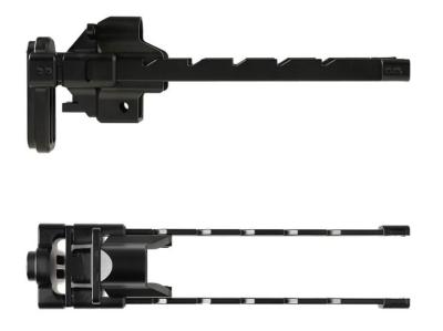 [Bow Master] B&Tタイプ 5ポジション リトラクタブルストックセット アダプター/ピカティニーレイルセット / マルイ次世代MP5A5/UMAREX・VFC MP5 GBB対応 [BM-GMF-STK05A] (未使用)サブ画像へ5