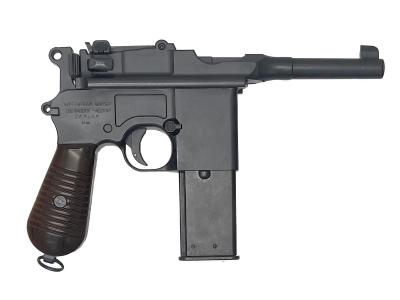 [マルシン] モーゼル M712 8mmBB ブラックABS ガスブローバック 塗装カスタム (中古)サブ画像へ2