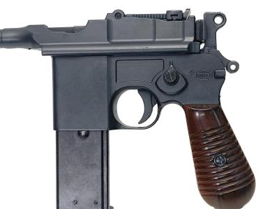 [マルシン] モーゼル M712 8mmBB ブラックABS ガスブローバック 塗装カスタム (中古)サブ画像へ3