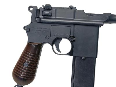 [マルシン] モーゼル M712 8mmBB ブラックABS ガスブローバック 塗装カスタム (中古)サブ画像へ4