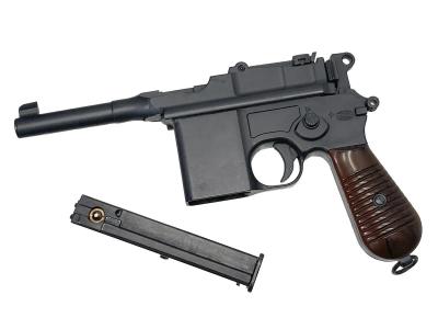 [マルシン] モーゼル M712 8mmBB ブラックABS ガスブローバック 塗装カスタム (中古)サブ画像へ6