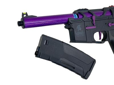 [Lancer Tactical] GEN 3 AIRTAC CUSTOMS 電子トリガー【Nebula】搭載 パープル 電動ガン (新品)サブ画像へ6