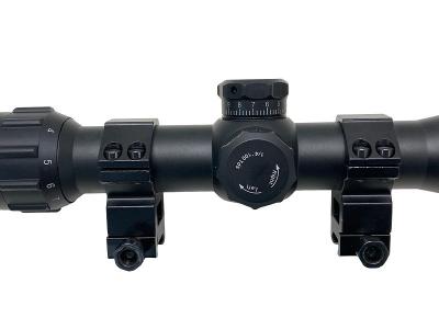 [フロンティアオリジナル] サイドフォーカス ライフルスコープ 3-10×42 ロング 3倍〜 ピカティニー Φ30mm ハイマウントリングセット (中古)サブ画像へ3