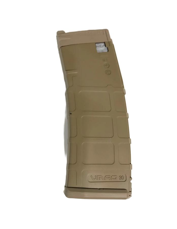 [VFC] VFC M4/HK416 GBBRシリーズ共通 V-MAG 30連スペアマガジン TAN (新品予約受付中!)