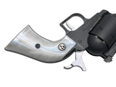 [マルシン] スーパーブラックホーク 10.5インチ Xカートリッジ ホワイトパール調プラグリップ マットブラックABS (新品)サブ画像へ5