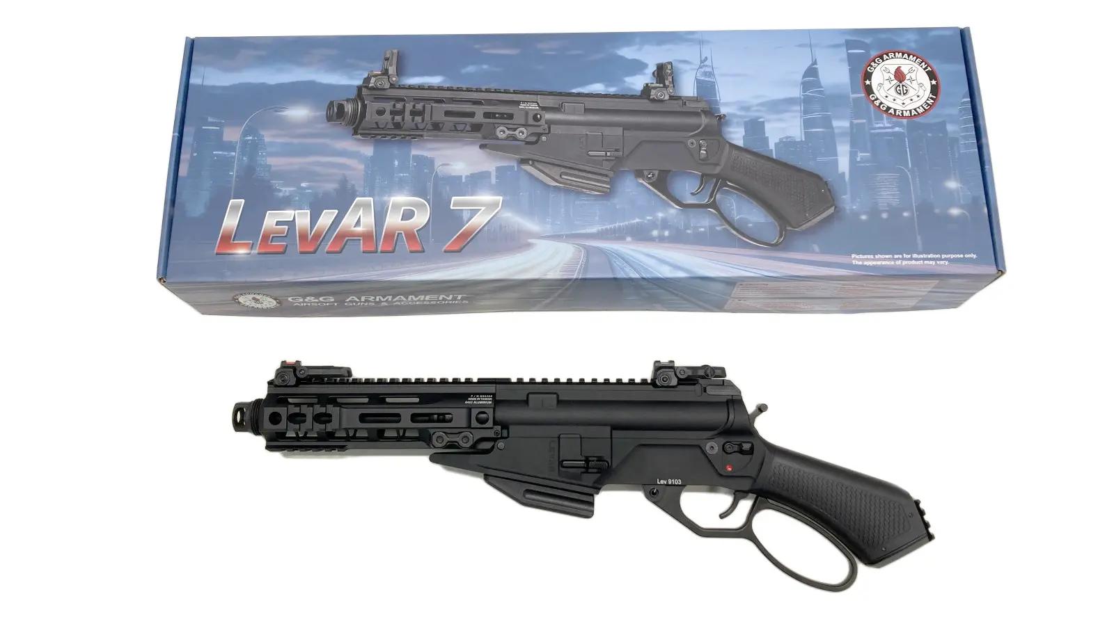 [G&G] LevAR 7 レバーアクション ガスライフル JPver. (中古)