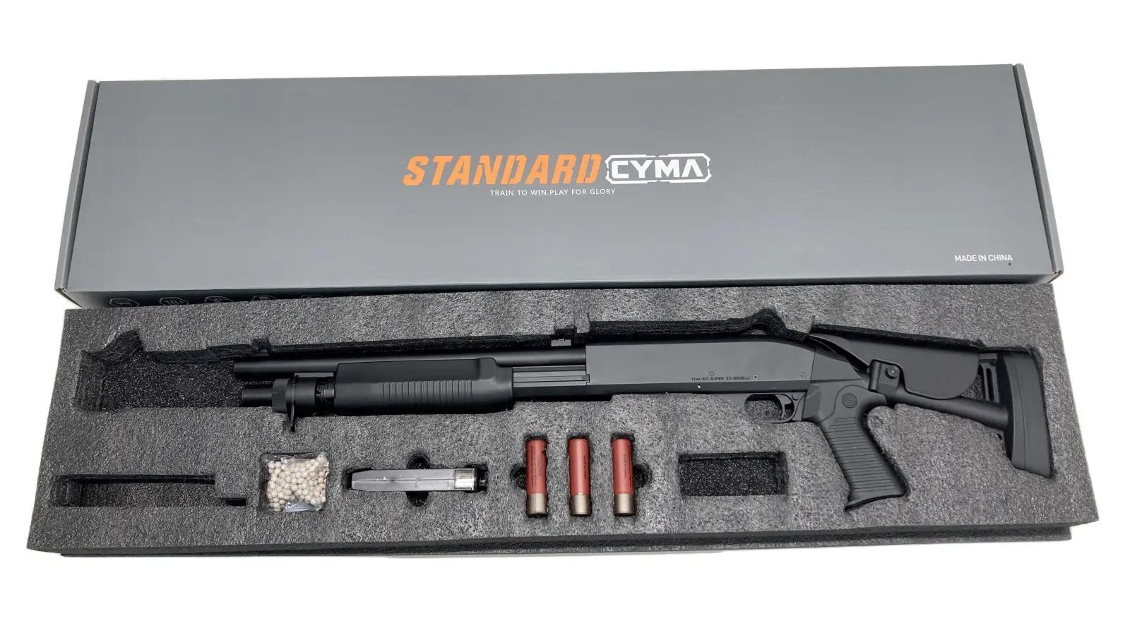 [CYMA] ベネリM3 ショート リトラクタブルストック フルメタルショットガン/CM363M (中古)