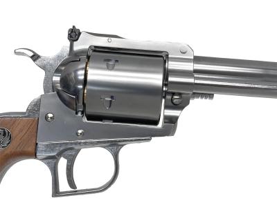 [マルシン] スーパーブラックホーク 10.5インチ Xカートリッジ 木製グリップ シルバーABS (新品)サブ画像へ4