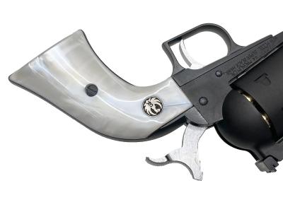 [マルシン] スーパーブラックホーク 10.5インチ Xカートリッジ ホワイトパール調プラグリップ ブラックHW (新品)サブ画像へ5