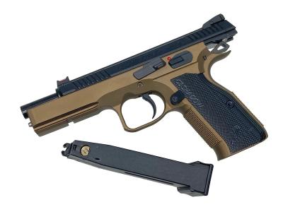 [Carbon8] Czオフィシャルライセンス Cz SHADOW 2 CO2 ガスブローバック セラコート仕様 ブロンズ (新品)サブ画像へ6