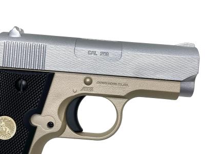 [クラウン] コルト マスタング シルバー ハイランク エアコッキングガン (新品)サブ画像へ4