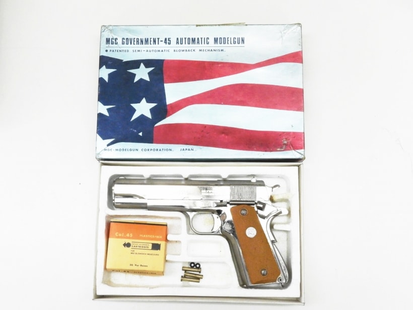 [MGC] M1911A1 ガバメント シルバーモデル ABS (中古)