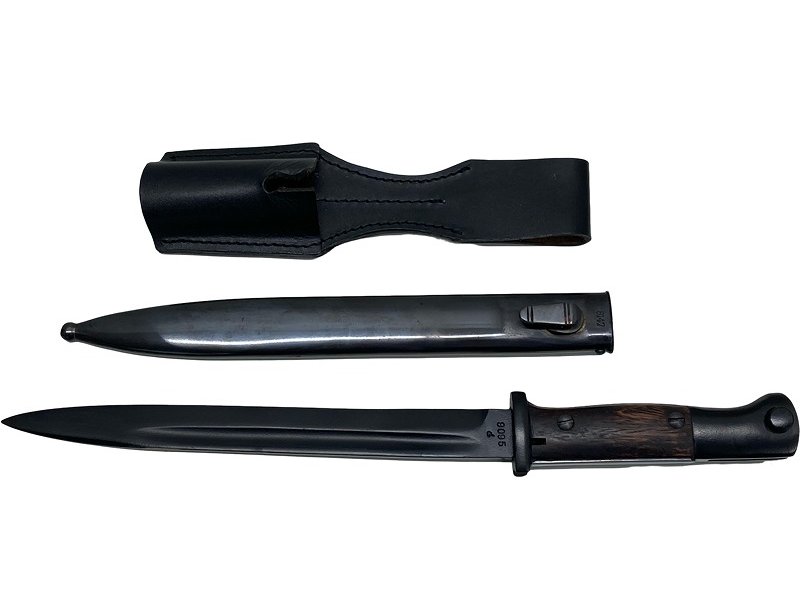 [WINDLASS] モーゼル kar98k銃剣 皮剣差付 瑕疵あり (中古)