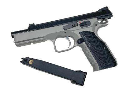 [Carbon8] Czオフィシャルライセンス Cz SHADOW 2 CO2 ガスブローバック セラコート仕様 グレー (新品)サブ画像へ6