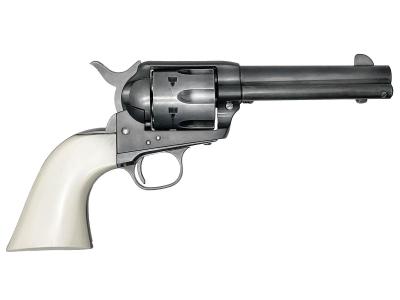 [タナカ] コルト SAA シビリアン 2nd gen 4-3/4インチ ヘビーウェイト HW ペガサス2 ガスリボルバー グリップ_エイジングカスタム (中古)サブ画像へ2