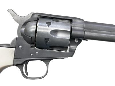 [タナカ] コルト SAA シビリアン 2nd gen 4-3/4インチ ヘビーウェイト HW ペガサス2 ガスリボルバー グリップ_エイジングカスタム (中古)サブ画像へ4