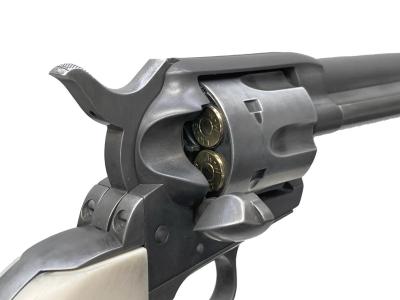 [タナカ] コルト SAA シビリアン 2nd gen 4-3/4インチ ヘビーウェイト HW ペガサス2 ガスリボルバー グリップ_エイジングカスタム (中古)サブ画像へ6