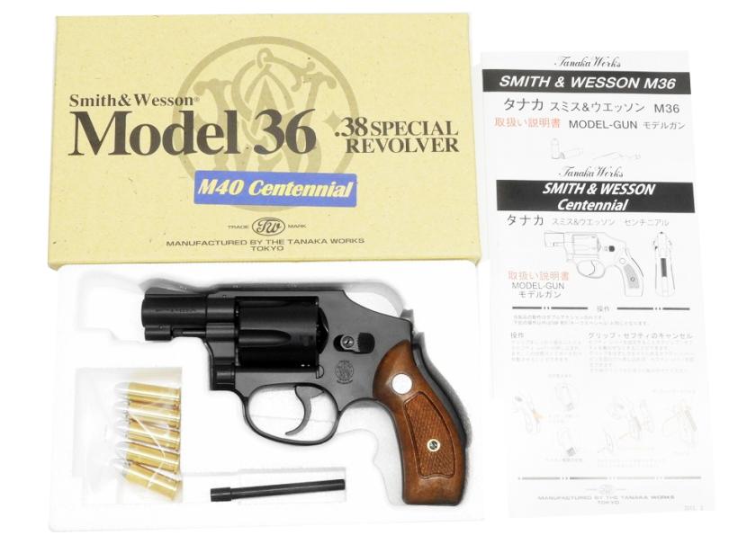 [タナカ] S&W M40 2インチ センチニアル モデルガン (中古)