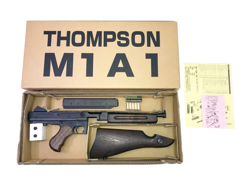 [MULE/CAW] トンプソン M1A1 ハドソンリバイバル SMG金属モデルガン (未発火)