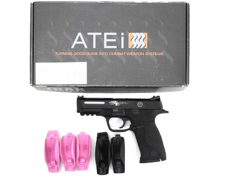 [JRAK] ATEi M&P9 Costaカスタム メタルスライド ガスブローバック ATEI公式ライセンス .40S&Wカスタム (中古)